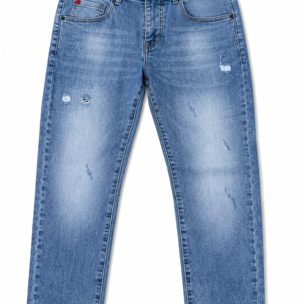 Мъжки светлосини SLIM FIT дънки 7608B